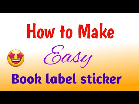 cara membuat stiker label buku tanpa kertas stiker|diy book labels|diy stiker #shorts #Cscraft
