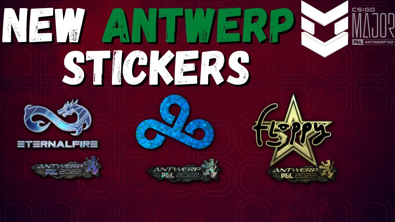 Stiker Antwerpen Telah Dirilis |  Efek Berkilau, Tanpa Batas, Tanpa Tambalan & Lainnya